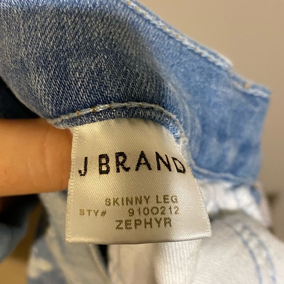 J Brand 620 Mid-Rise Zephyr Super Skinny Jeans - Picture 10 of 14